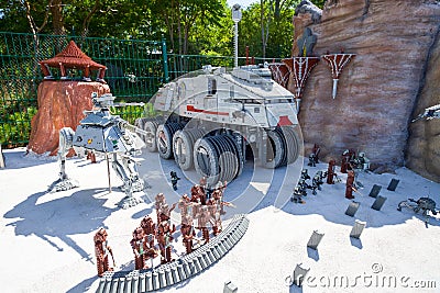 Star Wars Episode at Legoland Germany