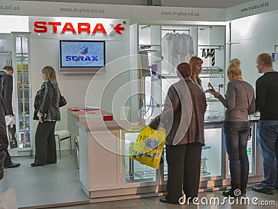 Starax furniture accessories company booth