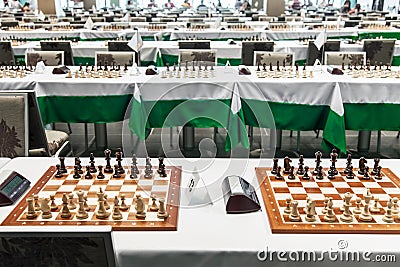 Starting chess tournament
