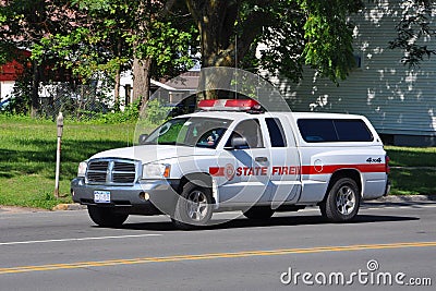 State Fire Van
