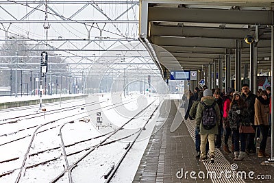 Station winter delay