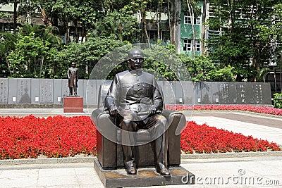Statue of Dr. Sun, Yet-Sen