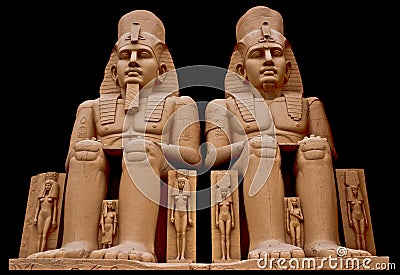 Statue of egyption pharaoh
