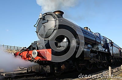 Steam train engine