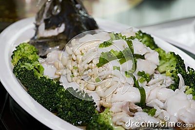 Steamed Fish Roll