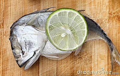 Steamed mackerel fish