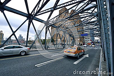 Steel Bridge & Broadway Mansions, Shanghai