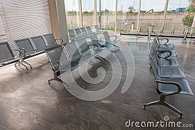 Steel Bus Station Waiting Chairs