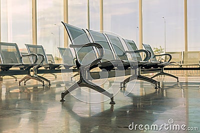 Steel Bus Station Waiting Chairs