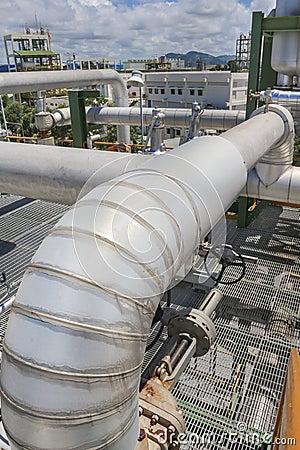 Steell pipe line