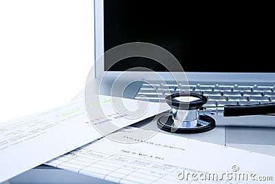 Stethoscope and computer