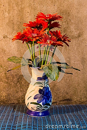 Still Life - Flower Plastic in vase