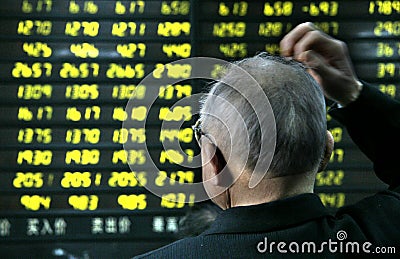 Stock market crash in China