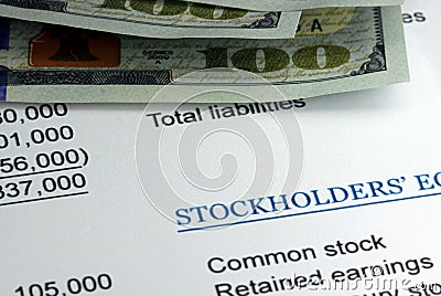 Stockholders Balance Sheet