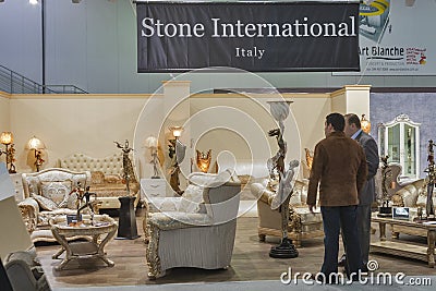 Stone International Italian company booth