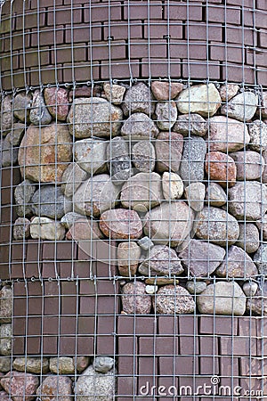 Stones In Mesh