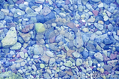 Stones in the river