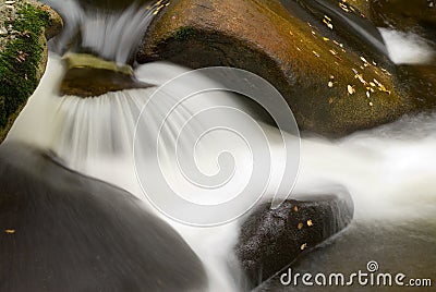 Stones and river