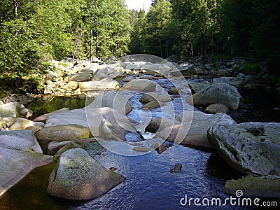 Stones in the river