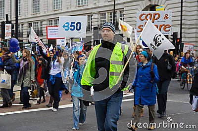 Stop Climate Chaos Protest