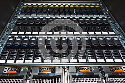 Storage system in the data center