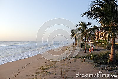 Stormy Ocean in Lauderdale by the Sea, Florida