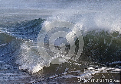 Stormy Rough Sea Waves