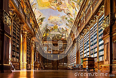 Strahov Monastery library interior