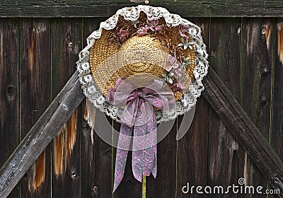 Straw Hat Decoration