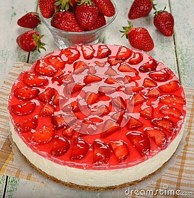 Strawberry cheesecake