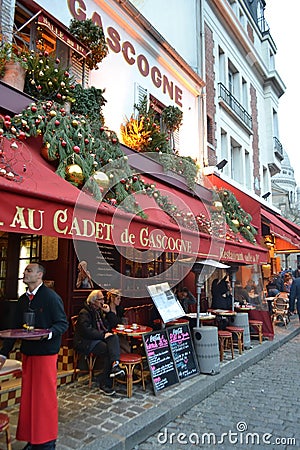 Street cafe in Paris