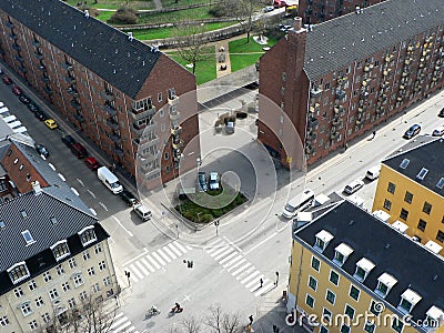 Street corners in Copenhagen