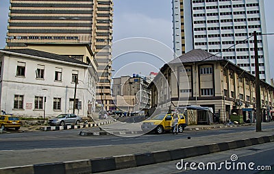 Street in Lagos Nigeria