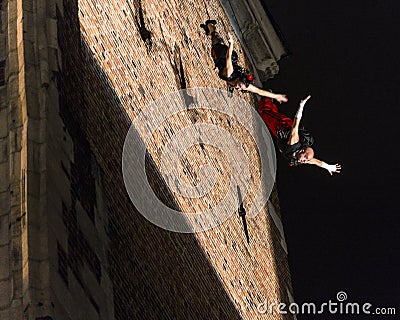 Street Theater Vertical Dance