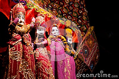 String puppets of Rajasthan India