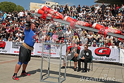 Strongman Champions League stage Serbia