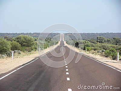 Stuart Highway, desert country, South Australia