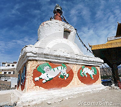 Stupas in Leh - Ladakh - Jammu and Kashmir