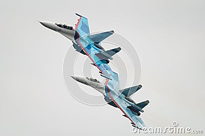 Su-27 fighter jets