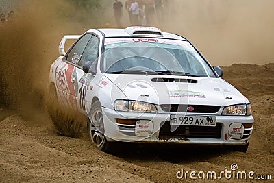 Subaru Impreza on rally