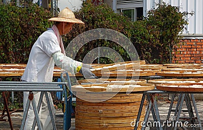 Sun Dried Noodles in Taiwan