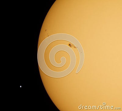 Sun and Earth Comparison