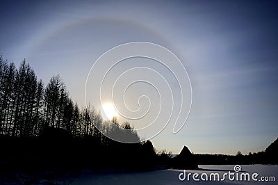 Sun halo