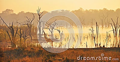 Sunrise at Ripple Creek, Zimbabwe