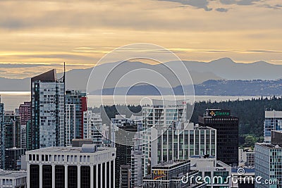 Sunset in Vancouver