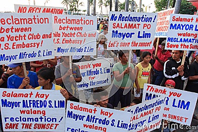 Sunset watch protest for Manila Bay, Manila