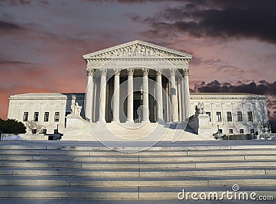 Supreme Court Clearing Storm Sky