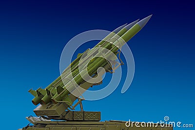 Surface to air, anti aircraft missile