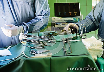 Surgeons and surgical tools