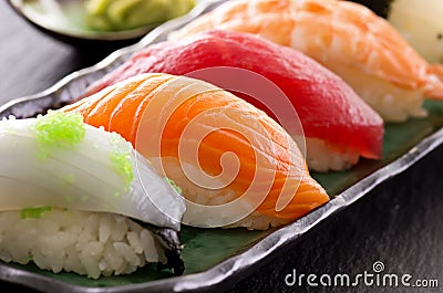 Sushi on a Plate